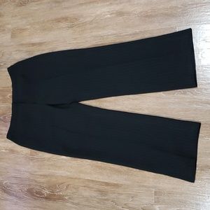 (10) Le Suit Essentials Pinstriped Straight Leg Lined Trousers Suiting Formal